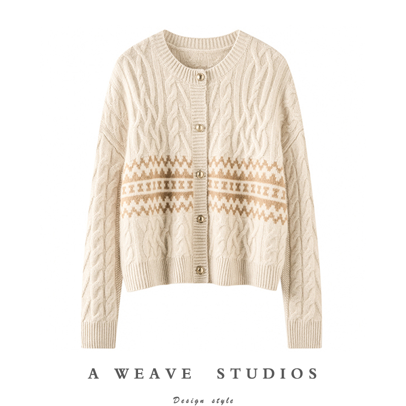 冬凤凰高端100%纯山羊绒衫