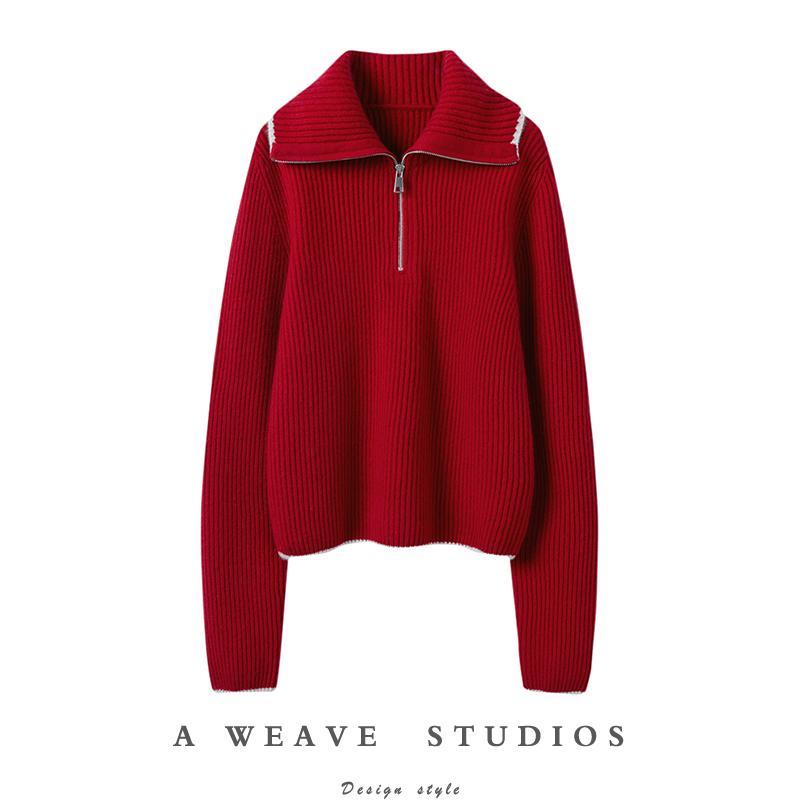 冬凤凰高端100%纯山羊绒衫