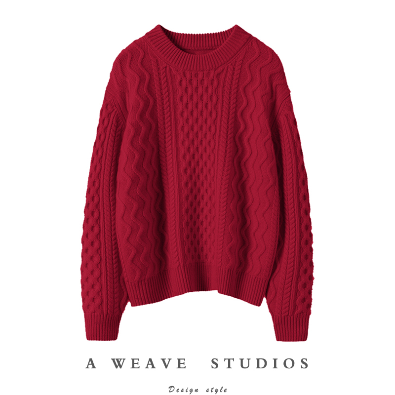 冬凤凰高端100%纯山羊绒衫