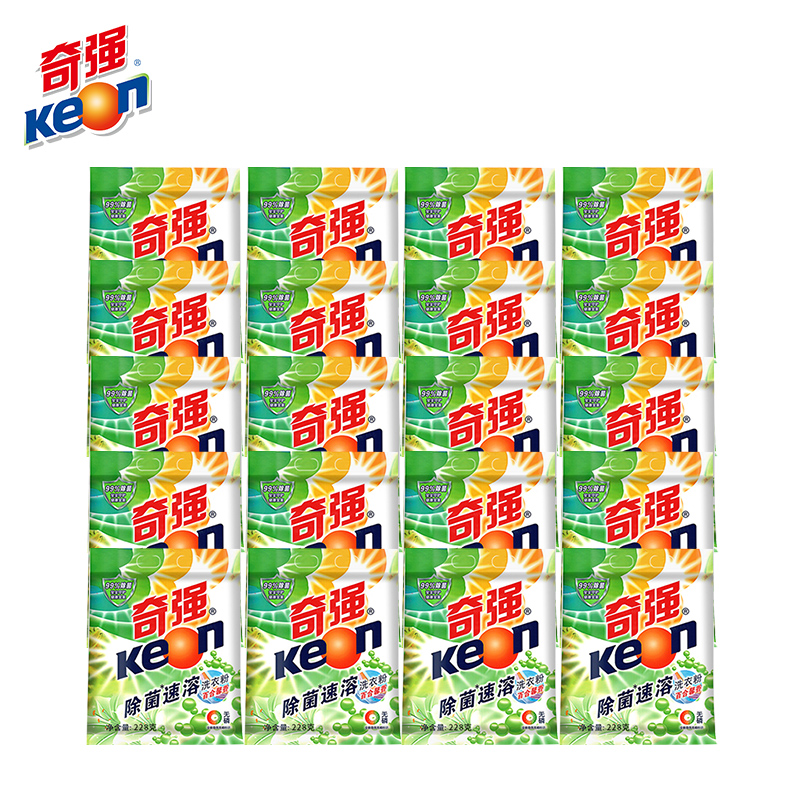 Keon奇强洗衣粉无磷百合花香除菌