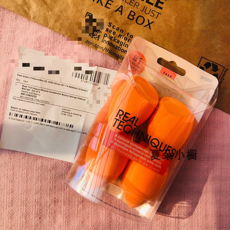 正品海淘干湿两用美妆蛋