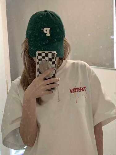 薄款纯棉高级感短袖宽松