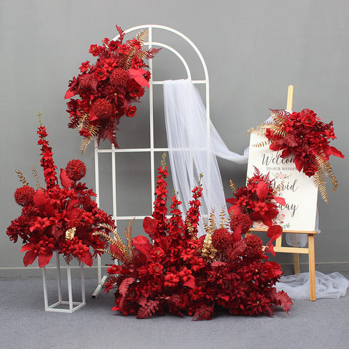 Wedding site flower arrangement, Chiyoda orchid set, floral