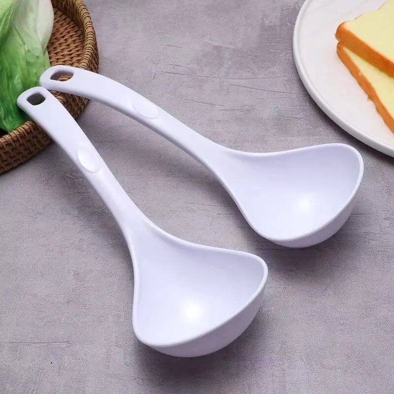 电饭煲压力锅勺子长柄原装汤勺家用食品级盛饭PP饭勺稀饭塑料
