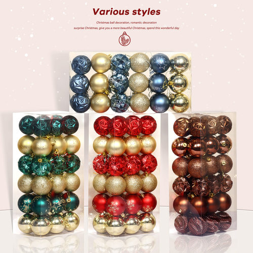 Christmas Ball Gift Box Set, Christmas Decorative Balls, Ch