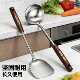 多功能家用不锈钢木柄锅铲加长炒菜铲子套装 厨房厨师用勺汤勺锅铲