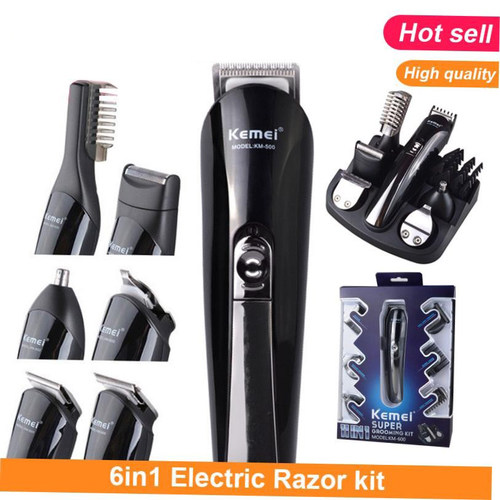 electric body nose hair beard trimmer clipper shaver kit 1