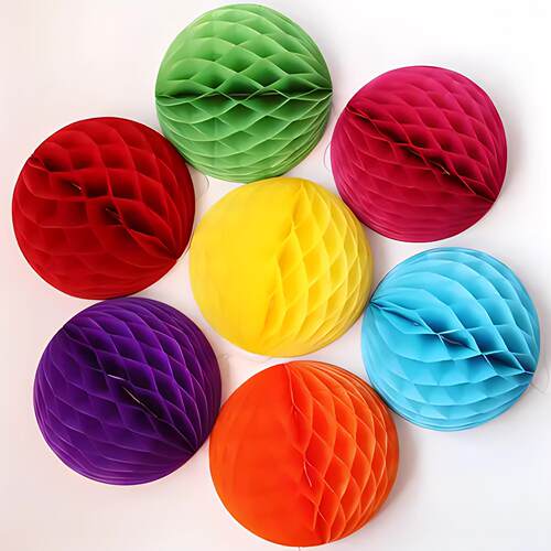 Honeycomb Ball Wedding Room Pillar Lantern Decoration Decor