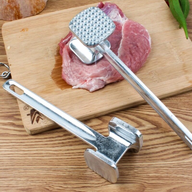 铝合金肉锤 牛排敲肉锤 家用大排松肉 牛肉锤子 双面打肉锤子
