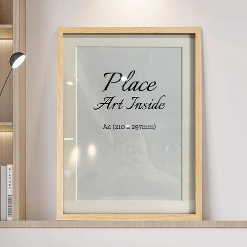 Solid wood photo frame, acrylic board, cardboard painting,