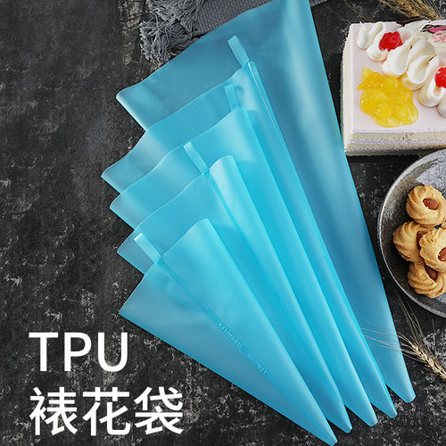 Silicone piping bag, transparent, using cream bag products,