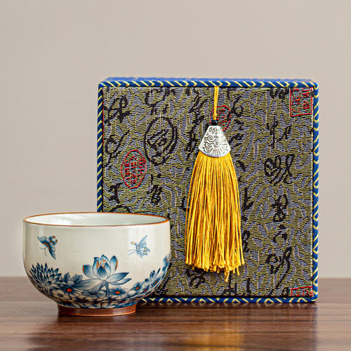 New Chinese style Ru kiln tea cup single item series, maste