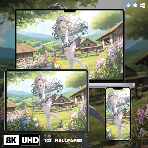 星穹铁道流萤田园治愈8K壁纸iphone苹果安卓手机电脑ipad平板壁纸