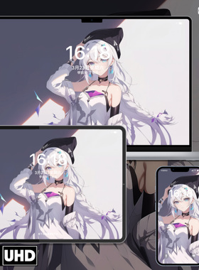 崩坏星穹铁道流萤二次元iphone苹果安卓手机mac电脑1ipad平板壁纸