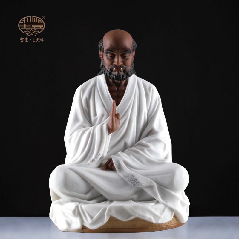 圣丰造像达摩祖师神像菩提达摩禅坐家居供奉摆件客厅工艺品定制