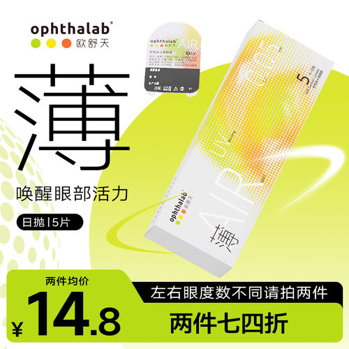 中心厚度0.05mm 裸感佩戴