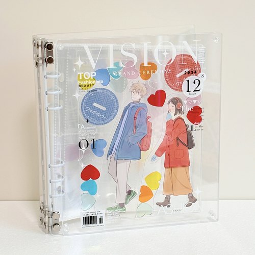 有谷怪 视觉中心摇摇乐谷美超清透实用型多功能卡册谷美