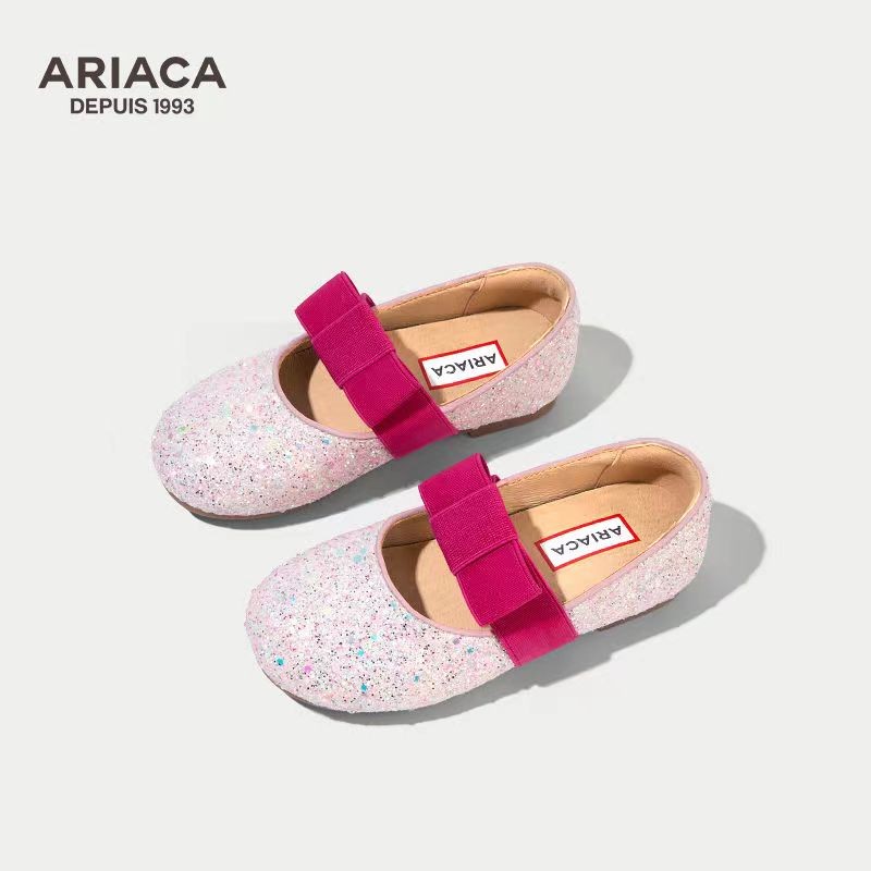 女童鞋子儿童水晶公主鞋2024新款