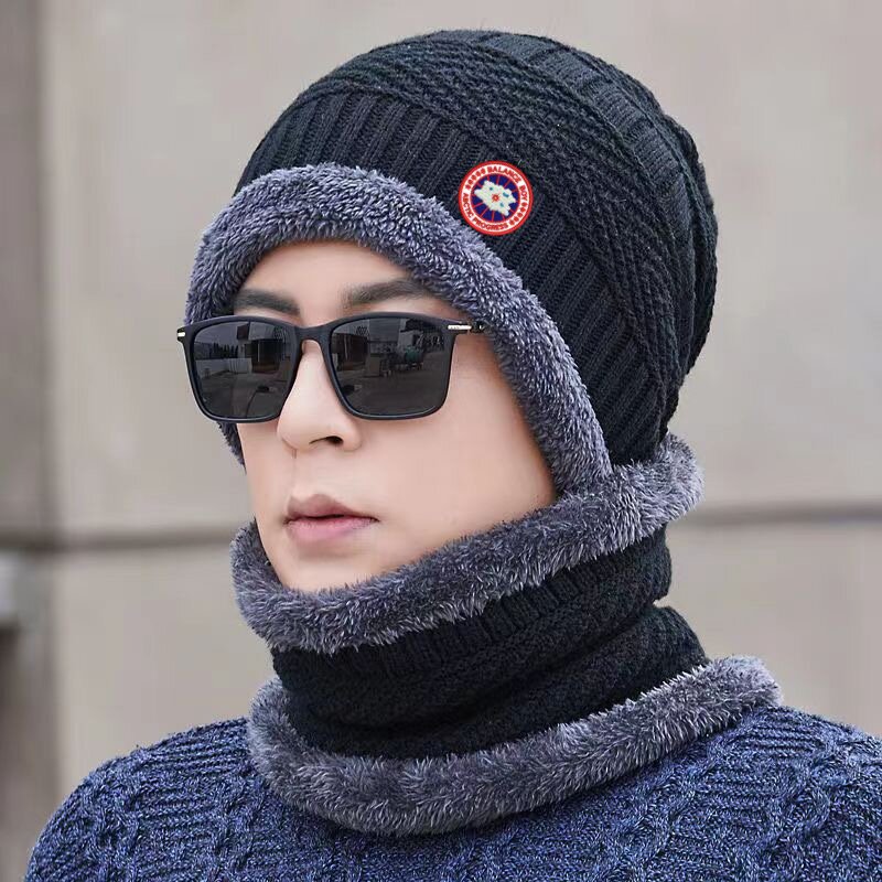 东北雪乡大鹅帽子男冬保暖针织帽