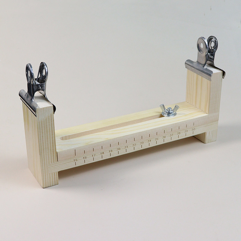 手绳编织架木制固定器diy手工手绳编绳编制器辅助工具配件木架子