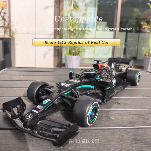 【LEFFIHOB潮玩社】星辉RASTAR奔驰F1-W11遥控赛车模型摆件礼物