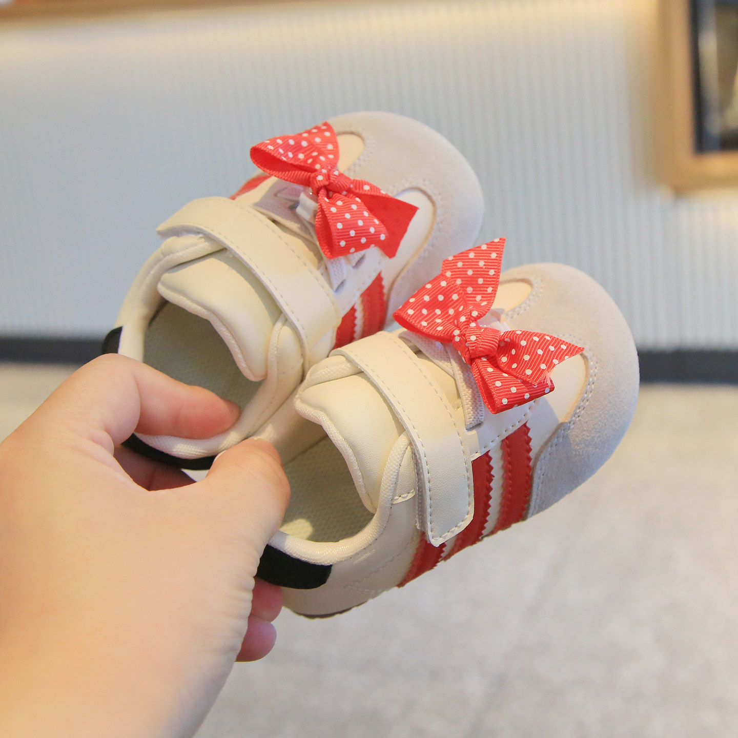 春秋季新款宝宝学步鞋女童运动德训鞋休闲板鞋防滑软底婴幼儿鞋子,童鞋/婴儿鞋/亲子鞋,学步鞋,淘宝优惠券,粉丝福利购,淘宝优惠卷