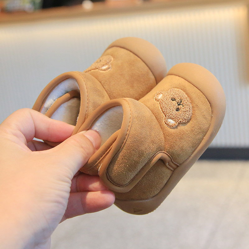 冬季新款宝宝棉鞋男女幼童学步鞋加绒保暖儿童雪地靴软底婴儿鞋子,童鞋/婴儿鞋/亲子鞋,雪地靴,淘宝优惠券,粉丝福利购,淘宝优惠卷