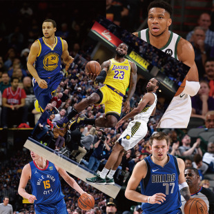 篮球球星明星周边写礼品礼物新款 1套8张 opp袋装 NBA全明星海报