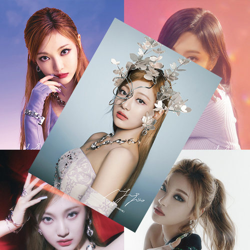 宁艺卓高清铜版纸海报套装8张