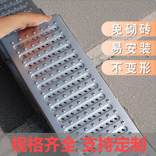 地沟盖板304不锈钢排水沟格栅盖厨房下水道井盖成品雨水篦子定制