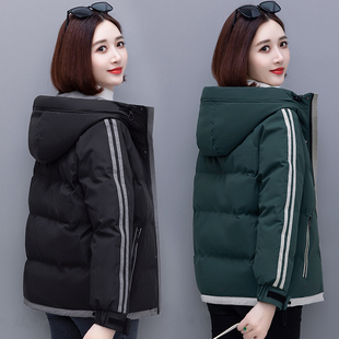 棉衣韩版 2023年新款 小棉袄加厚外套中年妈妈潮 冬装 羽绒棉服女短款