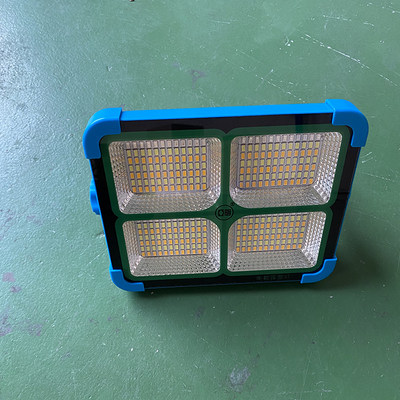 新品亚0能明led投光灯太阳充电车载露营灯100W20W防户外水超亮有