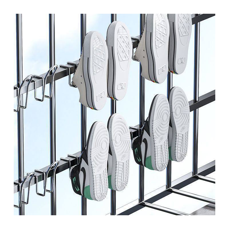 阳台晒鞋挂钩防盗窗护栏杆窗外晒鞋架窗户窗台室外晾晒晾鞋架子,收纳整理,金属衣架,淘宝优惠券,粉丝福利购,淘宝优惠卷