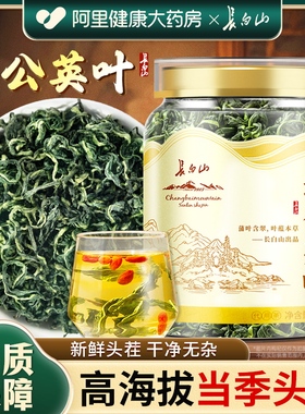 长白山蒲公英茶官方旗舰店正品婆婆丁根特泡级野水生喝天正宗然