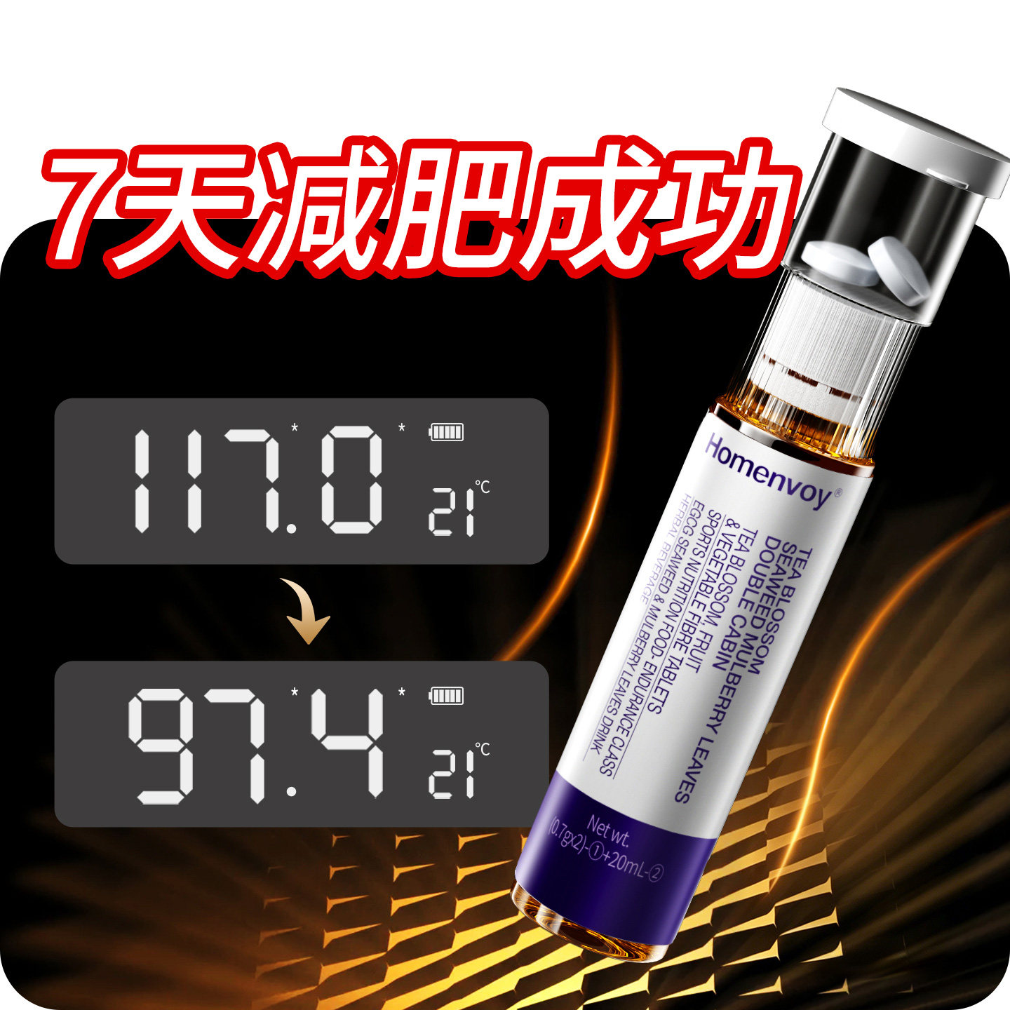 【躺着掉 升级加强199.0】身材管理 不节食不运动 拒绝智商税