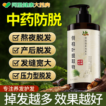 侧柏叶何首乌生姜洗发水中草药材防脱发植物生发增发密发正品天然