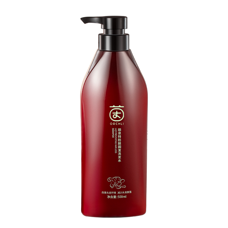 茵倩丽泉特防脱固发洗发水500ml