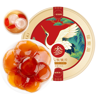 阿里药房售人参蜜片礼盒装