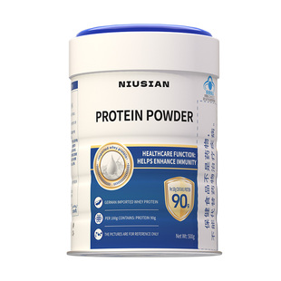 NIUSIAN乳清蛋白粉中老年人增强抵抗免力疫后术复恢女性官方正品