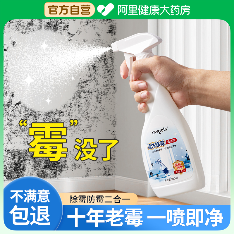 家用墙体墙面白墙除霉防霉清洁剂