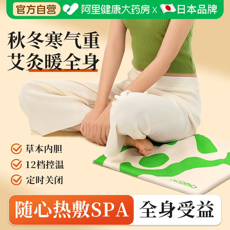 艾灸加热坐垫热敷毯艾草蒲团臀部红花艾绒垫子坐灸养生办公室冬季