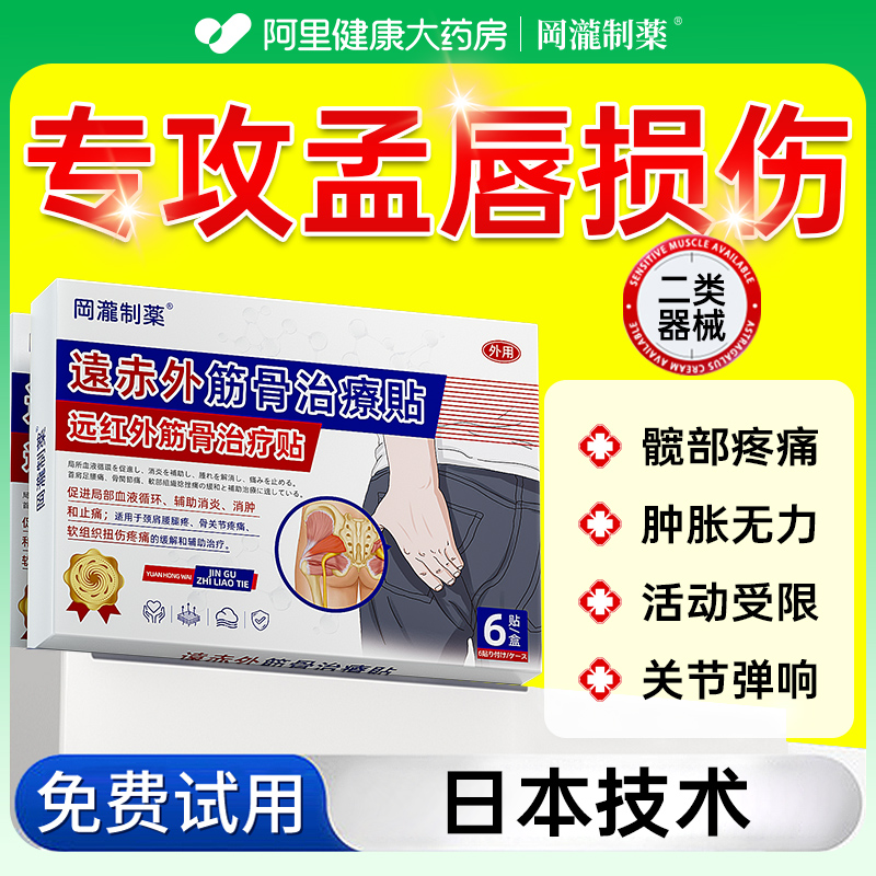 髋关节盂唇损伤脱臼股骨头坏死撞击综合征髋关节热敷神器