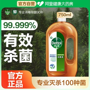 滴露洗衣消毒液750ml家用杀菌室内非84消毒液喷雾官方旗舰旗舰店