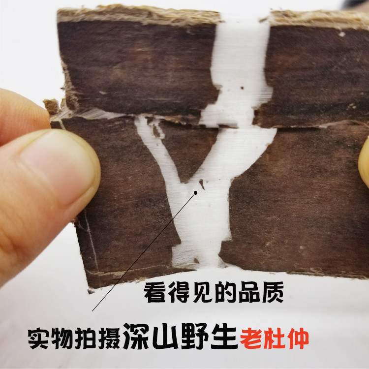 杜仲 杜仲皮略阳杜仲秦岭野生老树杜仲皮 包邮500g - 实物图