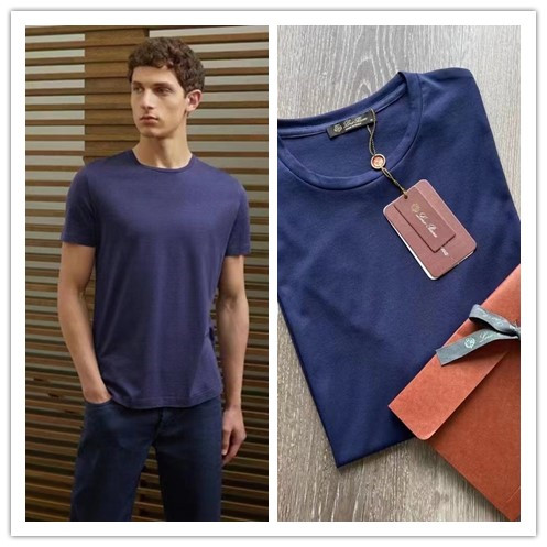 LP春夏新款男士大码外贸T恤短袖对版出口源头工厂