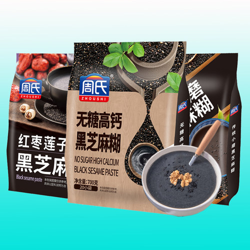 周氏红枣莲子黑芝麻糊700g