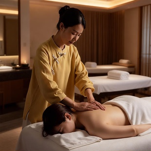 定制春秋中医养生馆工作服女文艺斜襟盘扣衬衫 理疗馆推拿艾灸师服