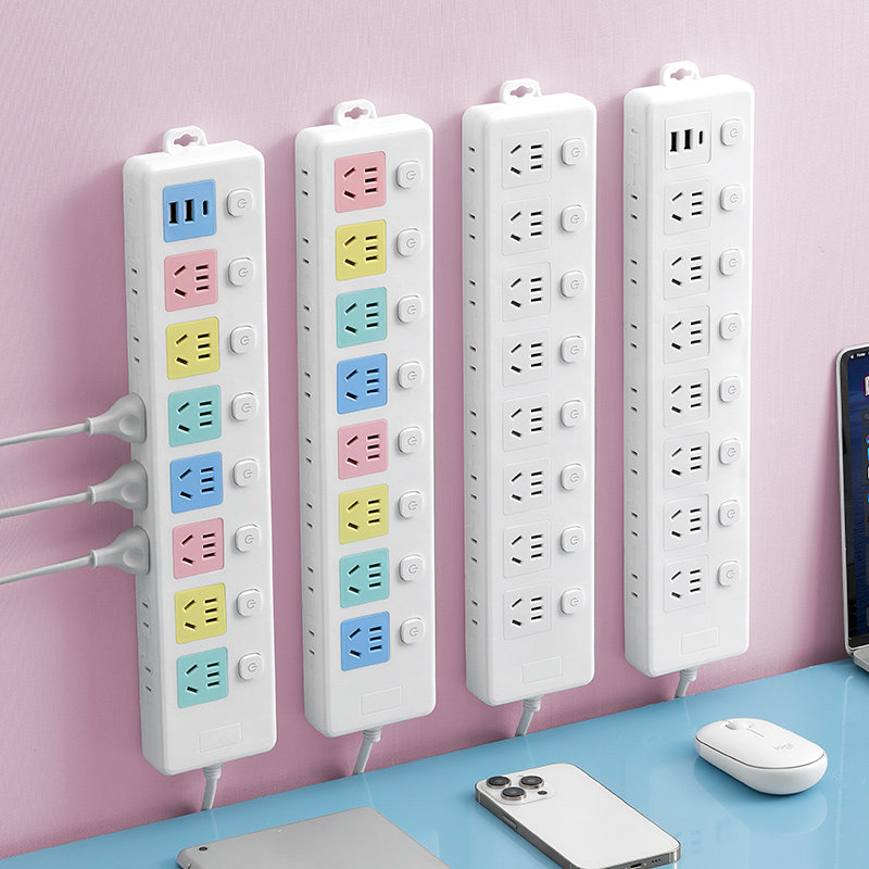 8开关插座转换器带usb一转多插头多功能插线板多功能usb多孔插板,电子/电工,USB插座/快充插座,淘宝优惠券,粉丝福利购,淘宝优惠卷