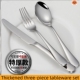 steel steak cutlery fork Stainless spoon knife and knife刀叉