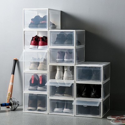 Shoe storage box  basketball Shoe cabinet Shoes rack收纳鞋盒